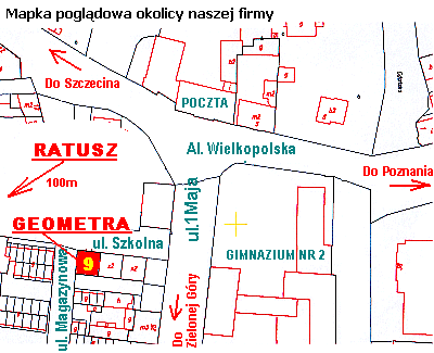 Mapka dojazdu